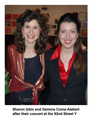 Guitarist Sharon Isbin and Mezzo-soprano Gemma Coma-Alabert